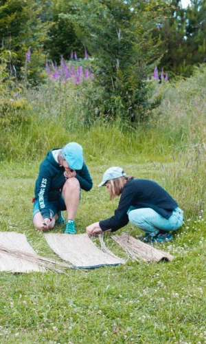 Atelier four à pain au Quilombo de Mané Bihan à Inguiniel dans le Morbihan